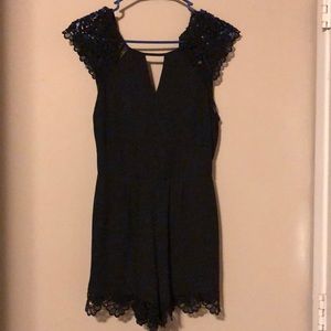 Open back Romper